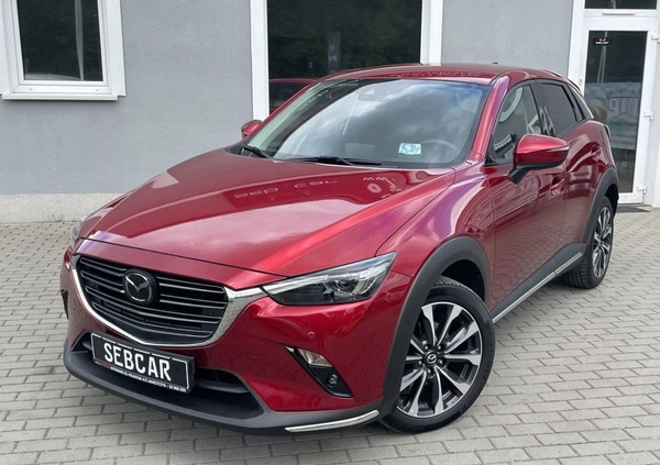 Mazda CX-3 cena 77500 przebieg: 144000, rok produkcji 2020 z Tarnów małe 596